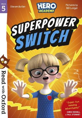 Book cover for Read with Oxford: Stage 5: Hero Academy: Superpower Switch