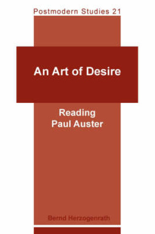 Cover of An Art of Desire