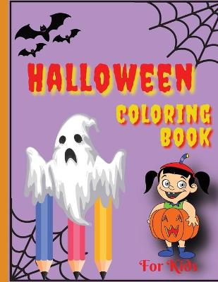 Book cover for Halloween Coloring Book