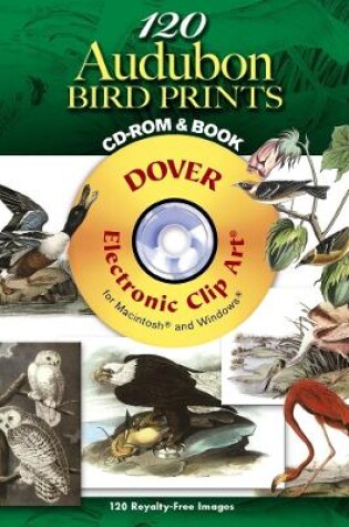 Cover of 120 Audubon Bird Prints CD-ROM and Book