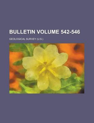 Book cover for Bulletin Volume 542-546