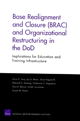 Book cover for Base Realignment and Closure (BRAC) and Organizational Restructuring in the DoD