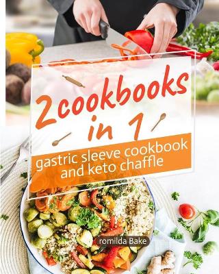 Book cover for 2 cookbooks in 1