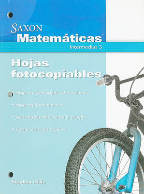 Book cover for Saxon Matematicas, Intermedias 3