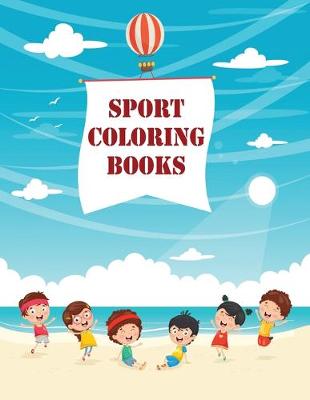 Book cover for Sport Coloring Books