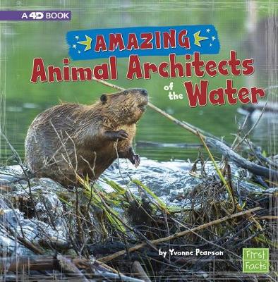 Book cover for Amazing Animal Architects of the Water: a 4D Book (Amazing Animal Architects)
