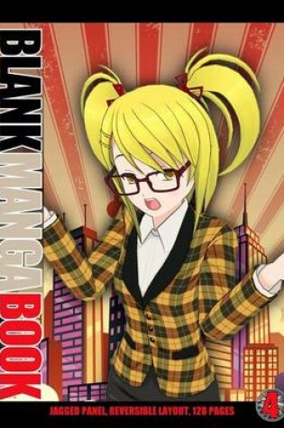 Cover of Blank Manga Book 4