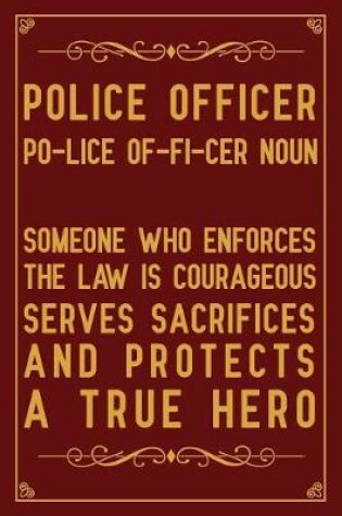 Cover of Police Officer Po-lice Of-fi-cer Noun