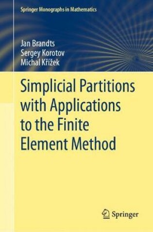 Cover of Simplicial Partitions with Applications to the Finite Element Method