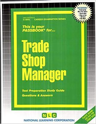 Book cover for Trade Shop Manager