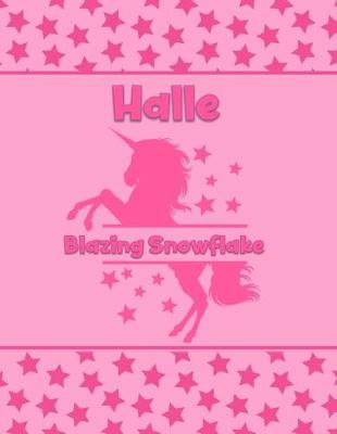 Book cover for Halle Blazing Snowflake