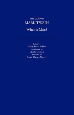 Book cover for What Is Man? (1906)