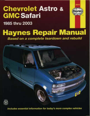 Book cover for Astro/Gmc Safari Minivan 85-03