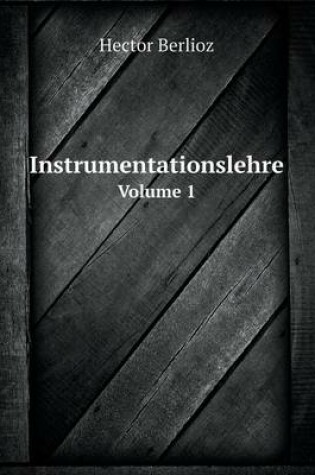 Cover of Instrumentationslehre Volume 1