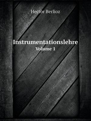 Book cover for Instrumentationslehre Volume 1