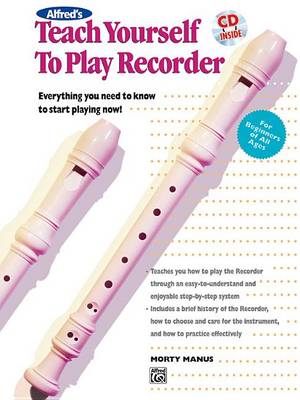 Book cover for Teach Yourself To Play Recorder