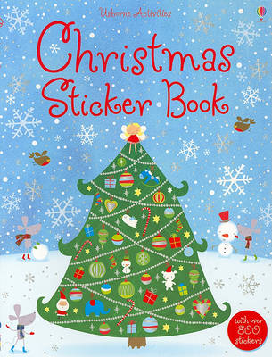 Book cover for Christmas Sticker Book