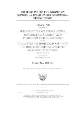 Book cover for The Homeland Security Information Network