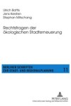 Book cover for Rechtsfragen Der Oekologischen Stadterneuerung