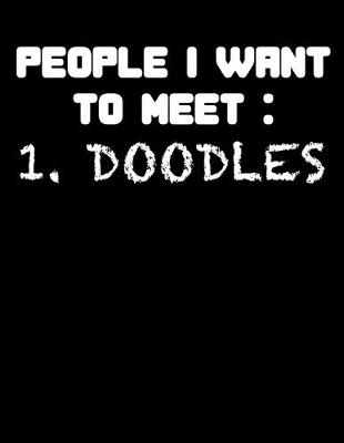 Book cover for People I Want to Meet 1. Doodles