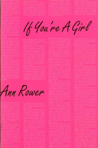 Cover of If You're A Girl