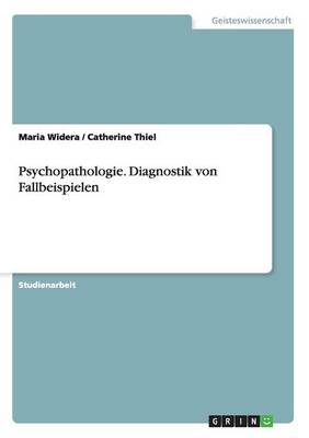 Book cover for Psychopathologie. Diagnostik von Fallbeispielen