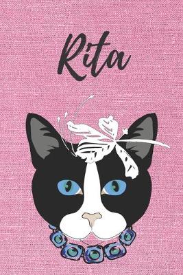 Book cover for Rita Notizbuch Katze / Malbuch / Tagebuch / Journal / DIN A5 / Geschenk