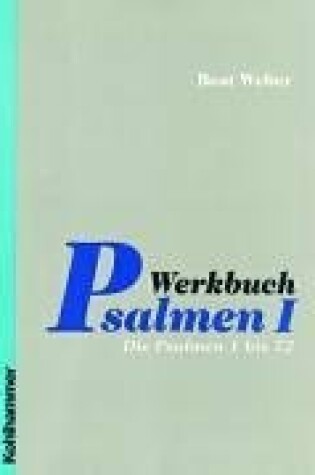 Cover of Werkbuch Psalmen I. Bond