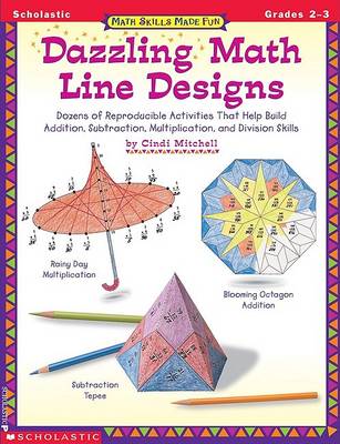 Book cover for Dazzling Math Line Designs