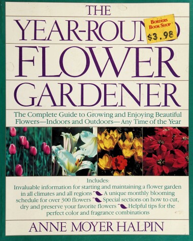 Book cover for The Year-round Flower Gardener