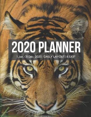 Book cover for 2020 Tiger Daily Planner