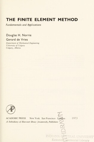 Cover of Finite Element Method