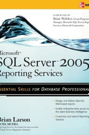 Cover of Microsoft SQL Server 2005 Reporting Services