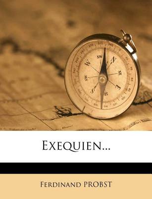 Book cover for Exequien...