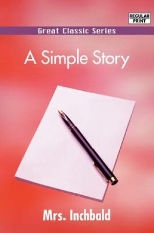 Cover of A Simple Story