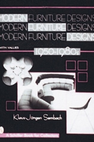 Cover of Modern Furniture Designs