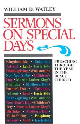 Book cover for Sermons on Special Days: Preaching through...