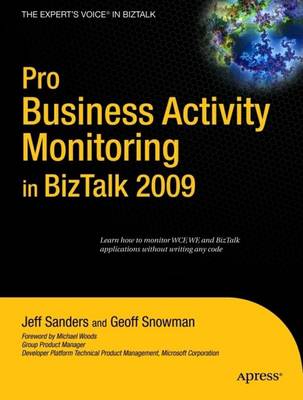 Book cover for Pro BAM in BizTalk Server 2009