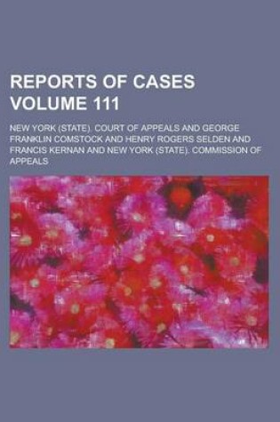 Cover of Reports of Cases Volume 111