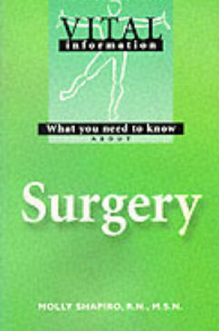 Cover of Surgery