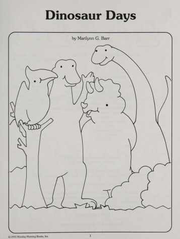 Cover of Dinosaur Days