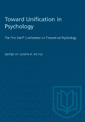 Book cover for Toward Unification in Psychology