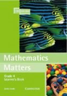 Book cover for Mathematics Matters Grade 4 Learner's Book