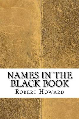 Book cover for Names in the Black Book