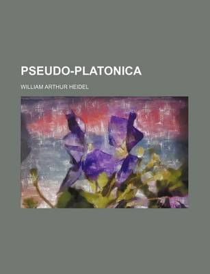 Book cover for Pseudo-Platonica