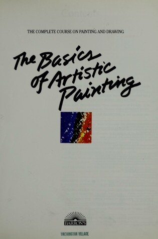 Cover of The Basics of Artistic Painting