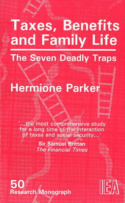 Book cover for Taxes, Benefits and Family Life