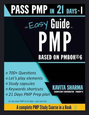 Book cover for Pass Pmp in 21 Days an Easy Study Guide