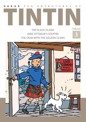 Book cover for The Adventures of Tintin Volume 3