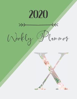 Cover of 2020 Weekly Planner X